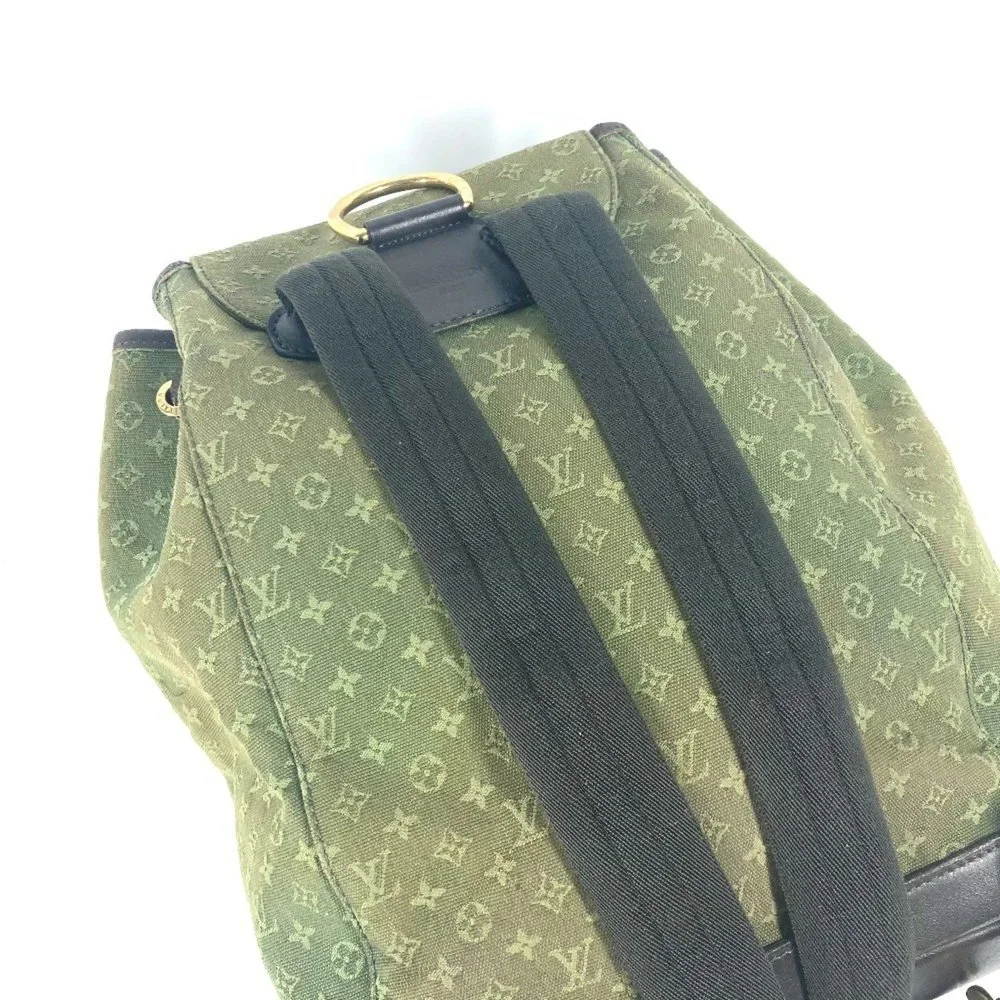 LOUIS VUITTON Authentic Brown Monogram Canvas Backpack